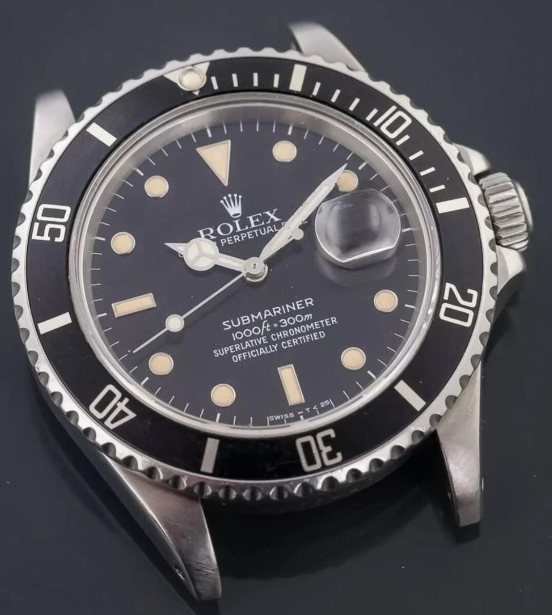 Rolex Submariner Date Zubmariner de la fin des années 1980 Rolex Submariner Date de la fin des années 1980 avec cadran Zubmariner au tritium